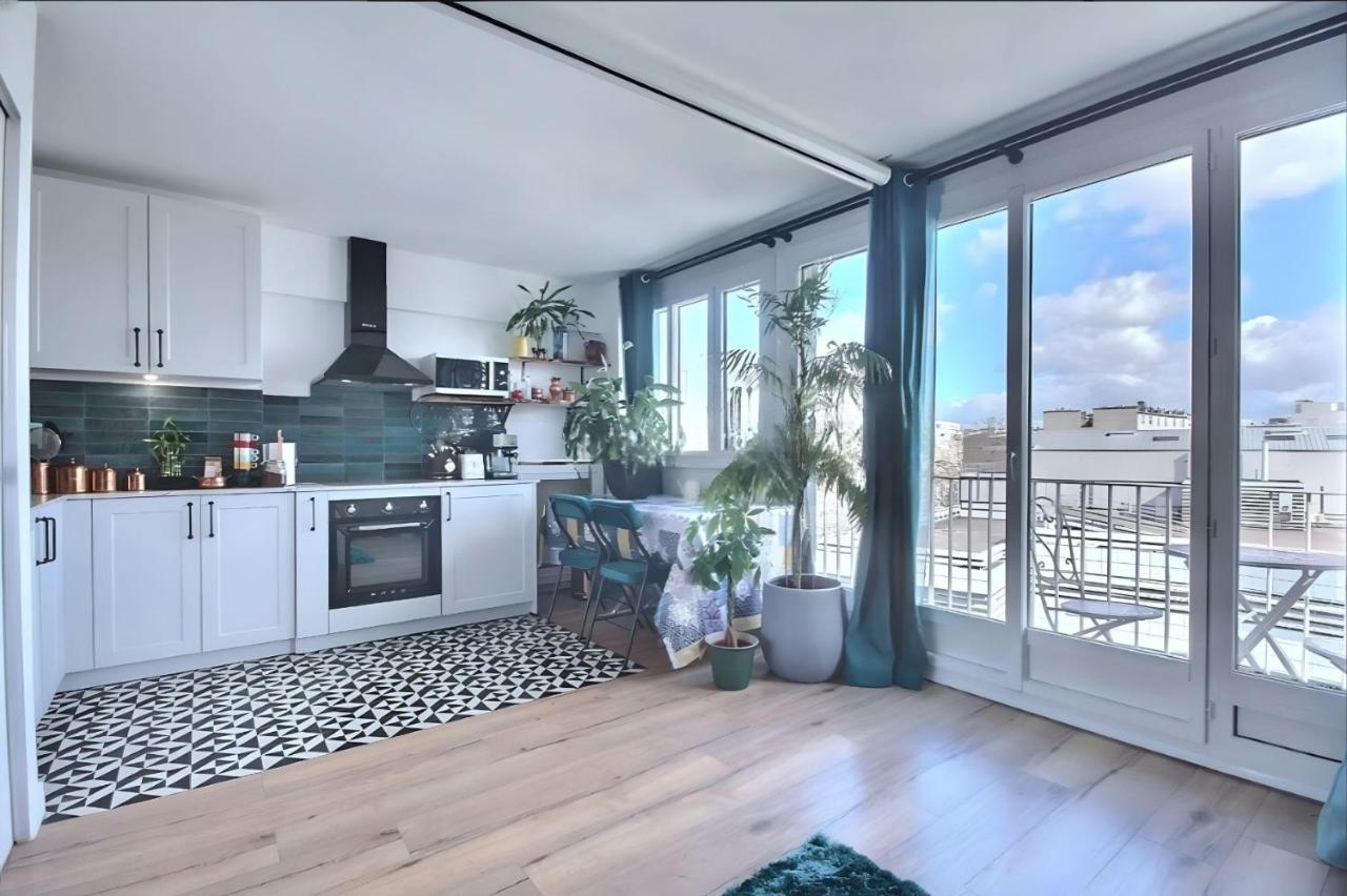 Appartement Paradis Du Canal St-martin Et Jardin Villemin *